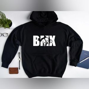 Boys BMX bike hoodie